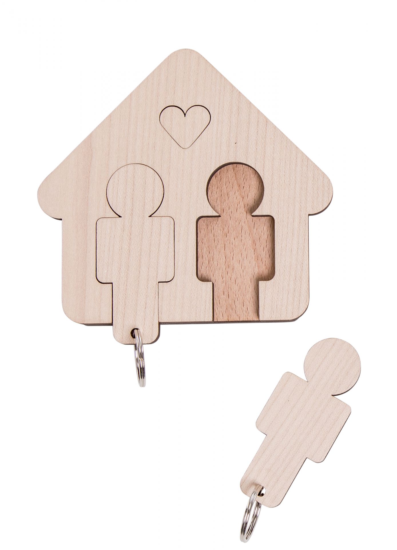 Home Sweet Home Schlüsselbrett Designimdorf Mann und Mann EINZELSTÜCK